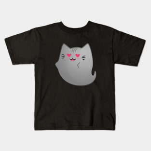 Ghost Furrriends - Gray Kids T-Shirt